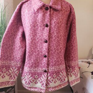 Snowflake Women's Fleece Jacket
